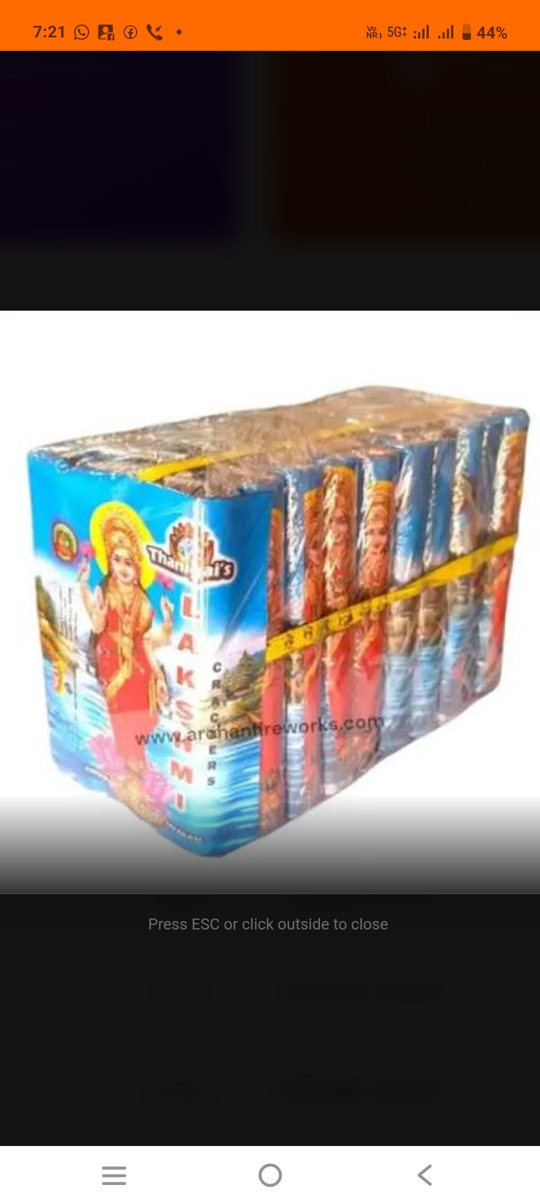 4" Deluxe Lakshmi